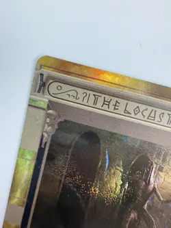 MTG Magic The Gathering Foil Amonkhet Invocations The Locust God - Image 3