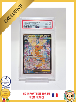 PSA 10 Mega Dragonite ex SAR 246/193 M2a MEGA Dream ex Pokemon Card Japonaise - Image 4