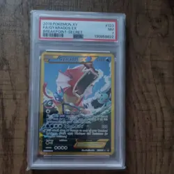 Pokemon Gyarados-EX Holo Card TCG Breakpoint 123/122 Secret PSA7 - Image 4