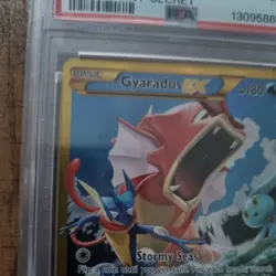 Pokemon Gyarados-EX Holo Card TCG Breakpoint 123/122 Secret PSA7 - Image 5