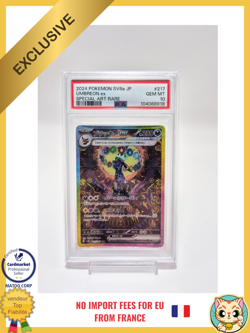 PSA 10 Umbreon ex SAR 217/187 Terastal Festival sv8a 2024 card Pokemon Japonese - Image 4