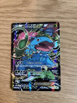 Pokemon TCG Venusaur EX XY123 Promo Card Rare NM/LP Condition - Image 1
