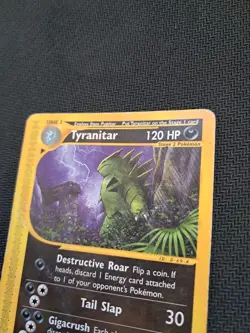 Pokemon card carte TCG 2002 Tyranitar 40/147 Aquapolis vintage :) - Image 2