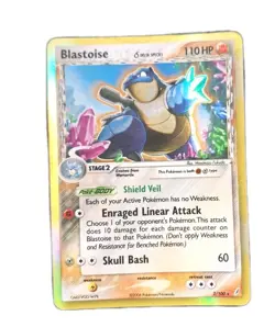 Pokemon TCG Blastoise Crystal Guardians 2/100 Holo Rare 110 DMG Card 2006 - Image 1