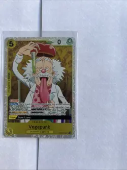 Vegapunk One Piece Trading Card Game EB02-056 Super Rare Excellent Condition - Image 2