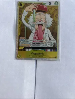 Vegapunk One Piece Trading Card Game EB02-056 Super Rare Excellent Condition - Image 5