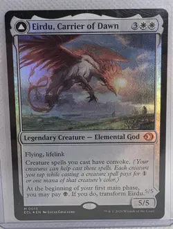 Eirdu, Carrier of Dawn Isilu, Carrier of Twilight - Foil NM, English MTG - Image 1