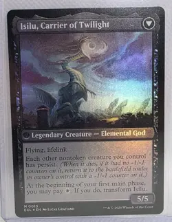 Eirdu, Carrier of Dawn Isilu, Carrier of Twilight - Foil NM, English MTG - Image 2