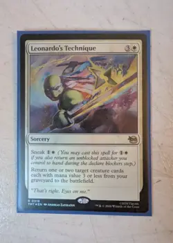 Magic the Gathering Teenage Mutant Ninja Turtles RARE FOIL CARDS - Image 3