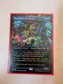 Magic the Gathering Teenage Mutant Ninja Turtles MYTHIC CARDS - Image 3