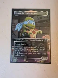 Magic the Gathering Teenage Mutant Ninja Turtles BORDERLESS CARDS - Image 2