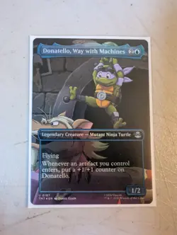 Magic the Gathering Teenage Mutant Ninja Turtles BORDERLESS CARDS - Image 3