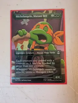 Magic the Gathering Teenage Mutant Ninja Turtles BORDERLESS CARDS - Image 4