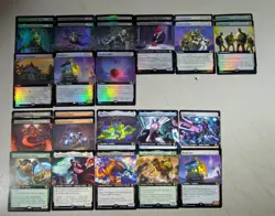 Magic the Gathering Teenage Mutant Ninja Turtles Extended Art RARE CARDS - Image 1