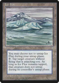 Ice Floe Ice Age Uncommon NM Magic: The Gathering Normal - Image 1