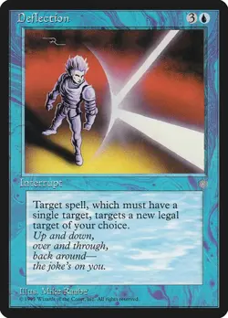 Deflection Ice Age Rare NM Magic: The Gathering Normal - Image 1