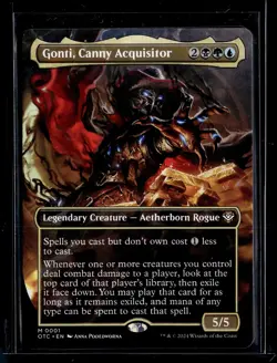 Gonti, Canny Acquisitor - 1 - OTC - NM - MTG Magic the Gathering - Image 1