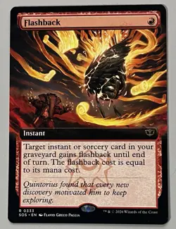 MTG Secrets of Strixhaven Flashback Instant RARE REGULAR #0333 - Image 1