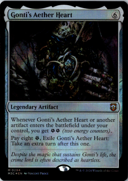 Gonti's Aether Heart (Ripple Foil) M Commander: Modern Horizons 3 294 - Image 1