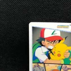 Pikachu Ash Ketchum Pokemon Carddass Anime Collection No.166 Bandai Japan F/S - Image 5
