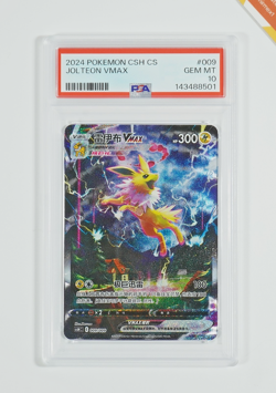 Pokemon PSA 10 Jolteon Vmax #009 csHC Eevee Advanced Gift Box 2024 Chinese - Image 1