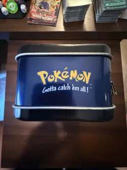 Pokemon Metal Storage Tin Lot (4) – 2000 Accessory Network Vintage Set - Image 3