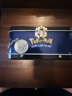 Pokemon Metal Storage Tin Lot (4) – 2000 Accessory Network Vintage Set - Image 4