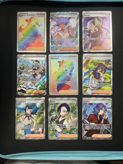 Female Trainer Pokemon Card Collection Lot Vintage Full Arts Holos Rares More - Image 1