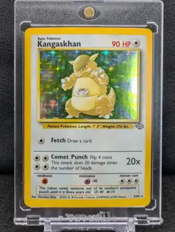 1999 Pokemon Jungle Kangaskhan 5/64 HOLO MP-LP - Image 1