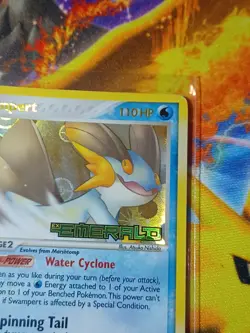 Pokemon Swampert 11/106 Reverse Holo Rare EX Emerald Stamped Card - Image 3