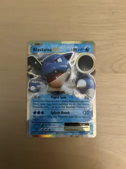 Pokemon TCG: Blastoise EX 21/108 - Evolutions, Ultra Rare MINT - Image 1