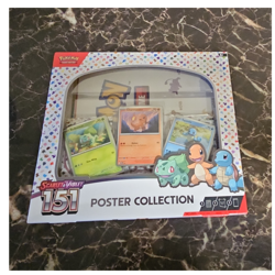 Pokemon Scarlet & Violet 151 Poster Collection Box Bulbasaur Charmander Squirtle - Image 1