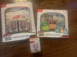 Pokemon TCG - 151 Collection - Binder & Poster Collection And Booster Bundle - Image 1