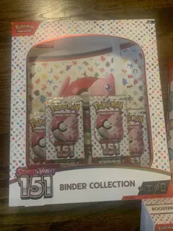 Pokemon TCG - 151 Collection - Binder & Poster Collection And Booster Bundle - Image 2
