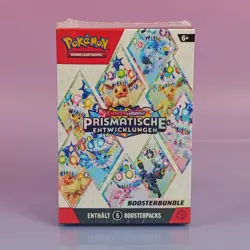 PRISMATISCHE ENTWICKLUNGEN BOOSTER BUNDLE POKEMON 2025 GERMAN OVP SEALED - Image 1