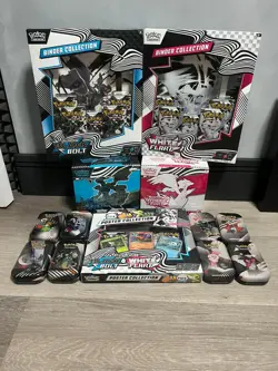 🌟 Pokemon TCG: Black Bolt & White Flare Bundle .All New & Sealed✅ - Image 1