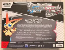 Pokemon TCG Black Bolt & White Flare Unova Victini Illustration Collection Box - Image 2