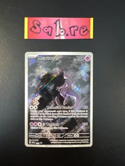 MINT Condition Mewtwo Black Star Promo SVP 052 Pokemon Card - Image 1