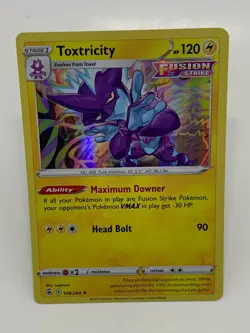TOXTRICITY - 108/264 - Holo Rare - Fusion Strike - pokemon - 🔟 - Image 2