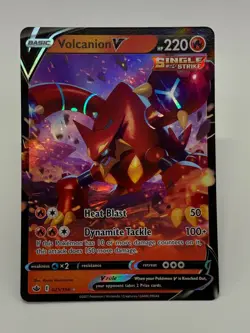 Volcanion V - Pokemon TCG - Chilling Reign - 025/198 - Holo - Ultra Rare - 🔟 - Image 1