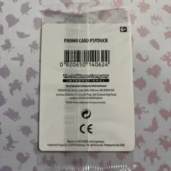 Sealed Psyduck SM199 Detective Pikachu Black Star Promo English Pokemon Card - Image 2