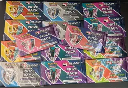 Pokemon Play! Prize Pack Booster Lot of 14 Series One, Two, Three, Four, Five - Image 1