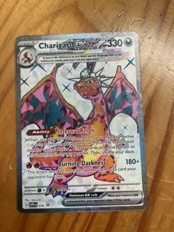 Pokemon TCG - Charizard ex SVP 056 - Scarlet & Violet Black Star Promo svp056 - Image 1