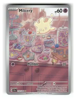 Milcery 152/142 Illustration Rare Stellar Crown Pokemon Near Mint - Image 1