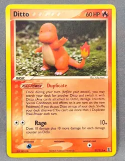 NM Ditto 37/113 Delta Species Pokemon Yuka Morii - Image 1