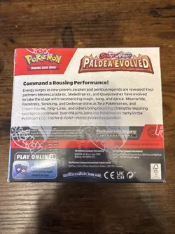 Pokemon TCG Scarlet & Violet Paldea Evolved 36-Card Sealed Booster Box WITH TEAR - Image 3