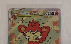 Pokemon | Simisear VSTAR - Crown Zenith: Galarian Gallery GG37/GG70 / Ultra Rare - Image 2