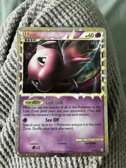 Pokemon TCG Mew Prime 97/102 Triumphant Holo Ultra Rare 2010 English 60HP - Image 1