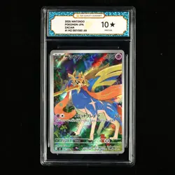 TQG 10 PRISTINE 2025 Pokemon JPN Zacian #I M2 087/080 AR - Image 2
