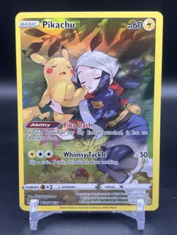Pikachu TG05/TG30 Pokemon Swsh11: Lost Origin Trainer Gallery Holo English NM - Image 1